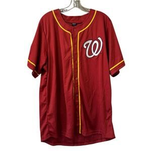 Washington Nationals 2024 Harry Potter Gryffindor Jersey Adult Large‎ Fantasy